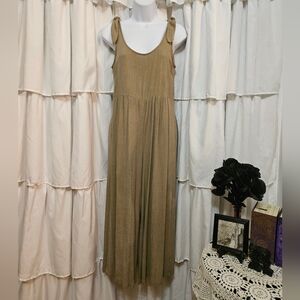 Rewind Dried Sage Tie Strap Jumpsuit Size XS